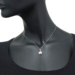 Collana Artlinea in Oro Bianco con Diamanti e Perla - Pearls - CD141-LB