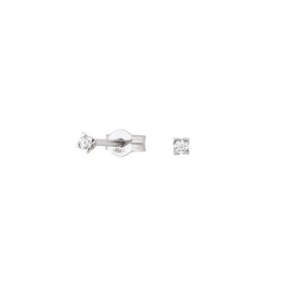 Orecchini Punto Luce Artlinea in Oro Bianco con Diamanti - OD029-LB