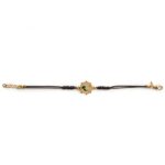 Bracciale Isola Bella Tamburello Argento Dorato Smalto Zirconi - 20000128