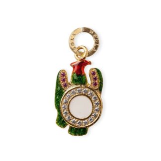 Charm Isola Bella in Argento e Smalto | Asso d'Oro - Lapilli - 20000133