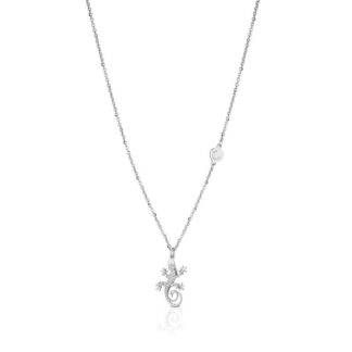 Collana Roberto Giannotti in Argento con Zirconi - Il Geco - GEA101
