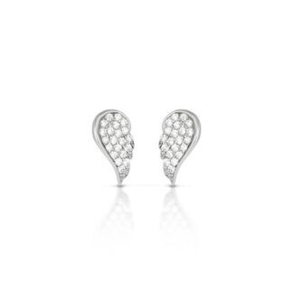 Orecchini Roberto Giannotti in Argento con Zirconi - Angeli - GIA314