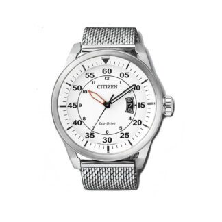 Orologio Citizen Eco Drive da Uomo in Acciaio - Aviator - AW1360-55A