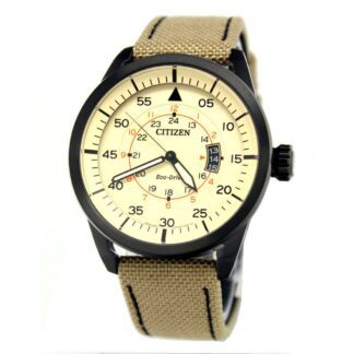 Orologio Citizen Uomo in Acciaio e Tessuto - Aviator - AW1365-19P