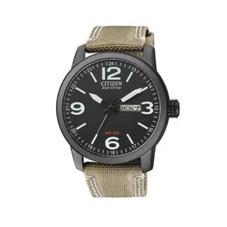 Orologio Citizen Eco Drive da Uomo in Acciaio e Tessuto - Urban - BM8476-23E