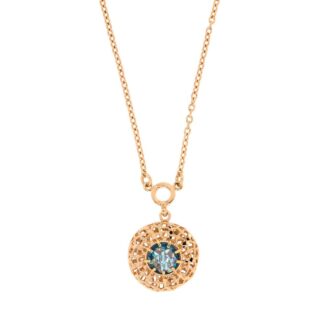 Collana con Pendente Fibi da Donna in Bronzo con Cristallo - CL40RT