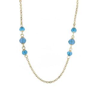 Collana Fibi da Donna in Bronzo e Cristalli - CL52BA