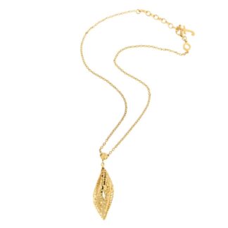 Collana Fibi Donna in Bronzo Dorato con Ciondolo - FC550-G