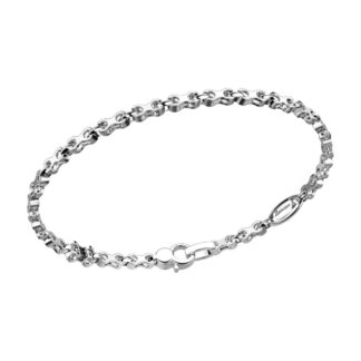 Bracciale Zancan in Argento e Zirconi Neri - EXB601