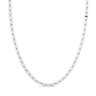 Collana da Uomo Zancan in Argento con Spinelli Neri - EXC426