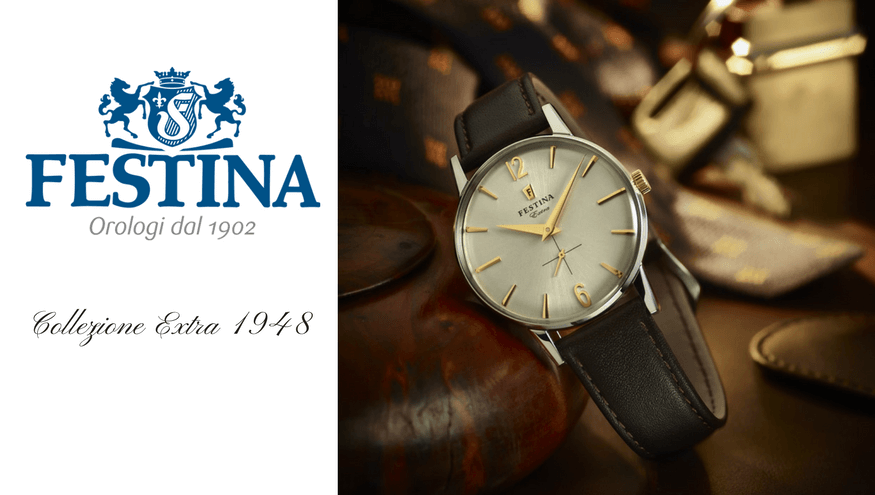 Orologi Festina Extra Collection - Originale riedizione del 1948