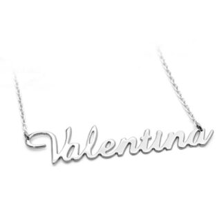 Collana Ego You Argento personalizzabile Nome - GRAG286