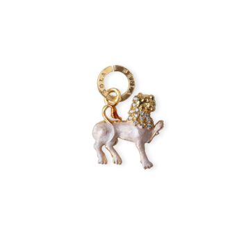 Charm Isola Bella in Argento e Smalto | Leone - Joharia - 20000320