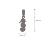 Charm Isola Bella in Argento e Smalto | Ippocampo - D-Javù – 20000645