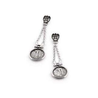 Orecchini Gerardo Sacco in Argento - Maschere e Monete - 33559
