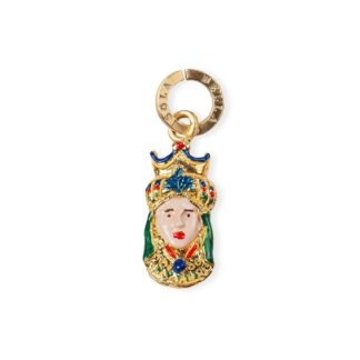 Charm Isola Bella in Argento e Smalto | Regina dei Mori - 20000308