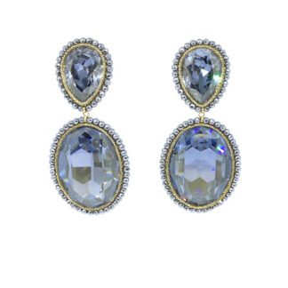 Orecchini Argento Swarovski Perle e Ematite - Sikè - SW010-1BR