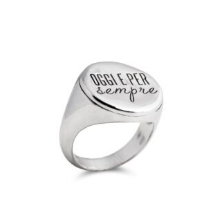 Anello Chevalier Filodamore Numeri Parole Argento - AN44A