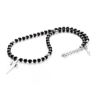 Collana da Uomo Cesare Paciotti in Argento e Onice - JPCL0191B