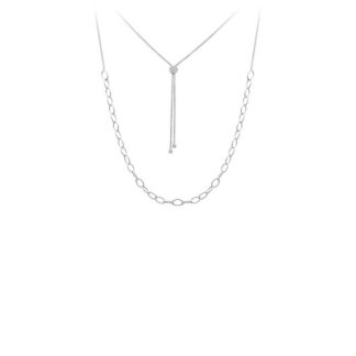 Collana Rosato - Sogni - Argento - SOE35