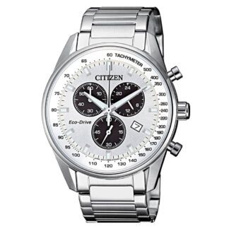 Orologio Citizen in Acciaio con Cronografo Eco Drive  - Chrono - AT2390-82A