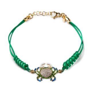 Bracciale Isola Bella Argento Smalto - Granchio - 20000821