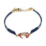 Bracciale Isola Bella Argento Smalto - Ippocampo - 20000823
