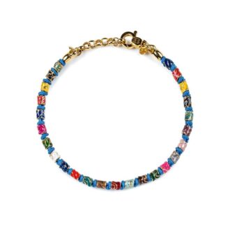 Bracciale Isola Bella Argento Smalto - Dorato Sogno - 20000835