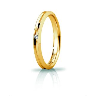 Fede Slim Unoaerre Oro Diamante