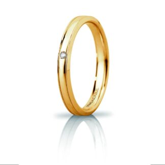 Fede Slim Unoaerre Oro Diamante