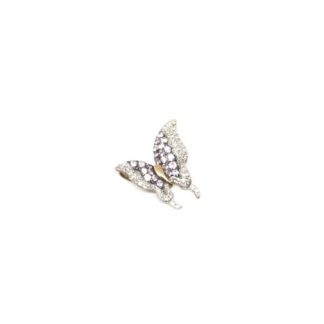 Ciondolo Linea Blu in Oro Rosa con Diamanti e Zaffiri Rosa - 20918278F