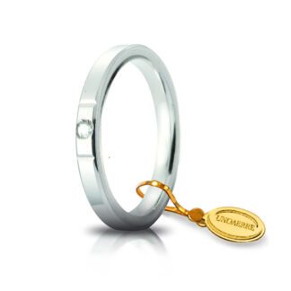 Fede Unoaerre Oro Bianco Diamante