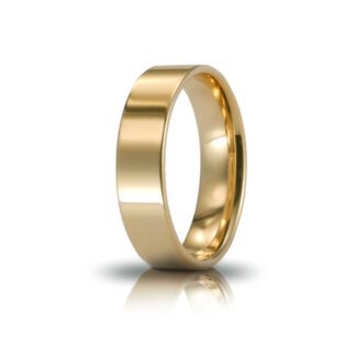 Fede Nuziale Unoaerre in Oro Giallo - 50 AFC 111 01