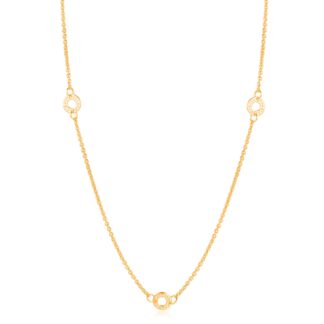 Collana Rosato Argento Rosè - CL15