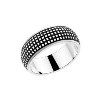 Anello Zancan in Argento con Cubi - Cosmopolitan - EXA095