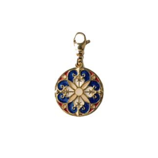 Charm Isola Bella Argento Smalti - Fluo Cattedrale - 20000525