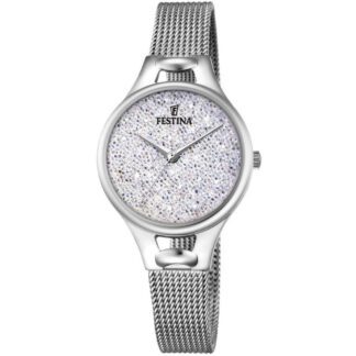 Orologio Solo Tempo Festina in Acciaio con Zirconi - Mademoiselle - F20331/1
