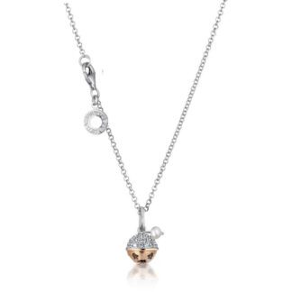 Collana Roberto Giannotti in Argento con Perla  - Chiama Angeli - SFA124
