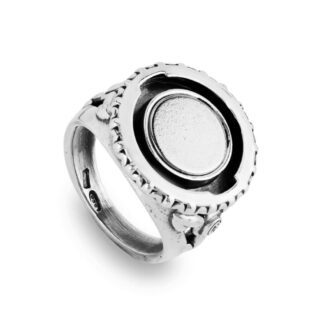 Anello Base Gerardo Sacco Argento Personalizzabile - 27833