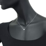 Collana Artlinea in Oro Bianco con Diamanti - Dream - CD478-LB