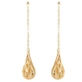 Orecchini Artlinea in Oro Giallo Goccia - Glam - OE4092-LG