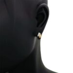 Orecchini Artlinea in Oro Giallo e Oro Bianco - Mini Parure - OP0049-LN