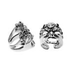 Anello Gerardo Sacco in Argento con Maschera - Mito - 27577