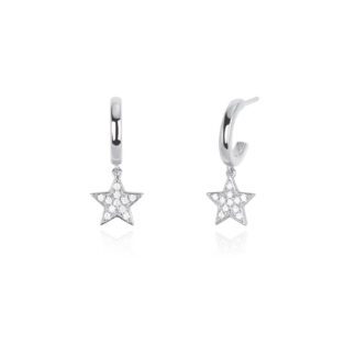 Orecchini Lobo Mabina Argento Zirconi - 563250