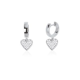 Orecchini Lobo Mabina Argento Zirconi - 563252