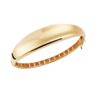 Bracciale Artlinea in Oro Giallo Concavo - Glam - BP002-LG