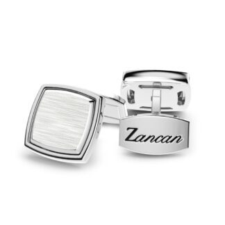 Gemelli Zancan in Argento Lucido e Satinato - Cosmopolitan - EXG059