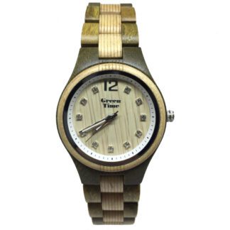 Orologio Green Time Solo Tempo Legno Swarovski® - ZW099D