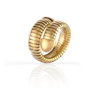 Anello Unoaerre Contrarié Bronzo Flessibile - Bronze - 1480