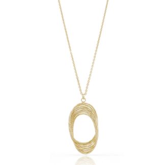Collana Unoaerre Bronzo Dorato Pendente - Bronze - 1075